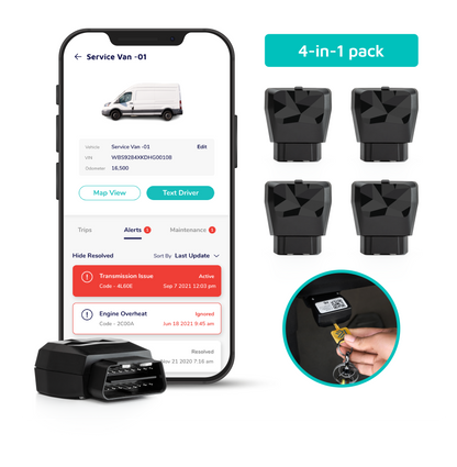 Kayo GPS Tracker and OBD Scanner for Vehicles